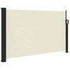 Image de vidaXL - Windscherm - uittrekbaar - 117x300 - cm - crèmekleurig