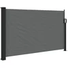 Image de vidaXL - Uitschuifbaar - zijluifel - antraciet - 117x300 - cm