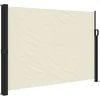 Image de vidaXL - Windscherm - uittrekbaar - 140x300 - cm - crèmekleurig