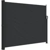 Image de vidaXL - Windscherm - uittrekbaar - 160x300 - cm - zwart