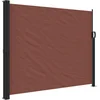 Image de vidaXL - Windscherm - uittrekbaar - 160x300 - cm - bruin