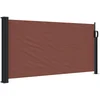 Image de vidaXL - Windscherm - uittrekbaar - 100x500 - cm - bruin