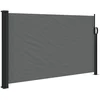 Image de vidaXL - Uitschuifbaar - zijluifel - antraciet - 120x500 - cm