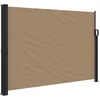 Image de vidaXL - Windscherm - uittrekbaar - 140x500 - cm - taupe