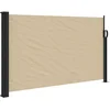 Image de vidaXL - Windscherm - uittrekbaar - 120x600 - cm - beige