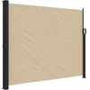 Image de vidaXL - Windscherm - uittrekbaar - 160x600 - cm - beige