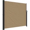 Image de vidaXL - Windscherm - uittrekbaar - 180x600 - cm - taupe