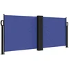 Image de vidaXL - Windscherm - uittrekbaar - 100x600 - cm - blauw