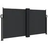 Image de vidaXL - Windscherm - uittrekbaar - 120x600 - cm - zwart