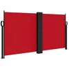 Image de vidaXL - Windscherm - uittrekbaar - 120x600 - cm - rood