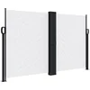 Image de vidaXL - Windscherm - uittrekbaar - 140x600 - cm - wit
