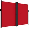 Image de vidaXL - Windscherm - uittrekbaar - 180x600 - cm - rood