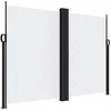 Image de vidaXL - Windscherm - uittrekbaar - 180x600 - cm - wit
