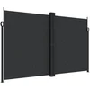 Image de vidaXL - Windscherm - uittrekbaar - 200x600 - cm - zwart