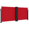 Image de vidaXL - Windscherm - uittrekbaar - 100x1000 - cm - rood