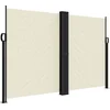 Image de vidaXL - Windscherm - uittrekbaar - 160x1000 - cm - crèmekleurig