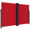 Image de vidaXL - Windscherm - uittrekbaar - 160x1000 - cm - rood