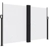 Image de vidaXL - Windscherm - uittrekbaar - 160x1000 - cm - wit