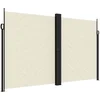 Image de vidaXL - Windscherm - uittrekbaar - 200x1000 - cm - crèmekleurig