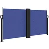 Image de vidaXL - Windscherm - uittrekbaar - 120x1200 - cm - blauw