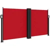 Image de vidaXL - Windscherm - uittrekbaar - 120x1200 - cm - rood