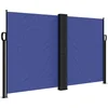 Image de vidaXL - Windscherm - uittrekbaar - 140x1200 - cm - blauw