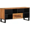 Image de vidaXL - Tv-meubel - 100x34x46 - cm - massief - acaciahout