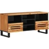 Image de vidaXL - Tv-meubel - 100x34x46 - cm - massief - acaciahout