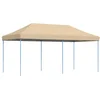 Image de vidaXL - Partytent - inklapbaar - pop-up - 580x292x315 - cm - beige