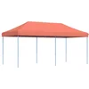 Image de vidaXL - Partytent - inklapbaar - pop-up - 580x292x315 - cm - terracotta