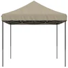 Image de vidaXL - Partytent - inklapbaar - pop-up - 440x292x315 - cm - taupe