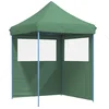 Image de vidaXL - Partytent - inklapbaar - pop-up - met - 2 - zijwanden - groen