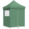 Image de vidaXL - Partytent - inklapbaar - pop-up - met - 4 - zijwanden - groen