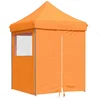 Image de vidaXL - Partytent - inklapbaar - pop-up - met - 4 - zijwanden - oranje