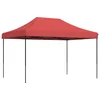 Image de vidaXL - Partytent - inklapbaar - pop-up - 410x279x315 - cm - bordeauxrood