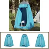 Image de vidaXL - Privacytent - pop-up - waterdicht - blauw