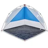 Image de vidaXL - Strandtent - waterdicht - snelontgrendeling - azuurblauw
