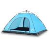 Image de vidaXL - Tent - 5-persoons - snelontgrendeling - blauw