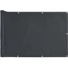 Image de vidaXL - Balkonscherm - 400x120 - cm - PVC - antracietkleurig