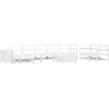 Image de vidaXL - 10-delige - Loungeset - massief - grenenhout - wit