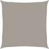Image de vidaXL - Zonnezeil - 160 - g/m² - vierkant - 2x2 - m - HDPE - lichtgrijs