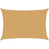 Image de vidaXL - Zonnezeil - 160 - g/m² - rechthoekig - 2x2,5 - m - HDPE - zandkleurig