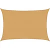 Image de vidaXL - Zonnezeil - 160 - g/m² - rechthoekig - 3,5x5 - m - HDPE - zandkleurig