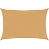 Image de vidaXL - Zonnezeil - 160 - g/m² - rechthoekig - 5x7 - m - HDPE - zandkleurig