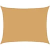 Image de vidaXL - Zonnezeil - 160 - g/m² - rechthoekig - 6x7 - m - HDPE - zandkleurig
