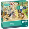 Image de Jumbo legpuzzel 1000 stukjes Falcon hondenwandeling puzzel.