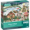 Image de Falcon Winter Village Legpuzzel - 1000 stukjes - Gerecycled karton