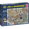 Image de Jan van Haasteren - NK Mens Erger Je Niet - 2000 stukjes puzzel - Legpuzzel