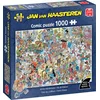 Image de Jan van Haasteren - Bij de Kapper Puzzel 1000 Stukjes