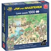 Image de Jan van Haasteren - Jungletocht - 1000 stukjes puzzel - Legpuzzel